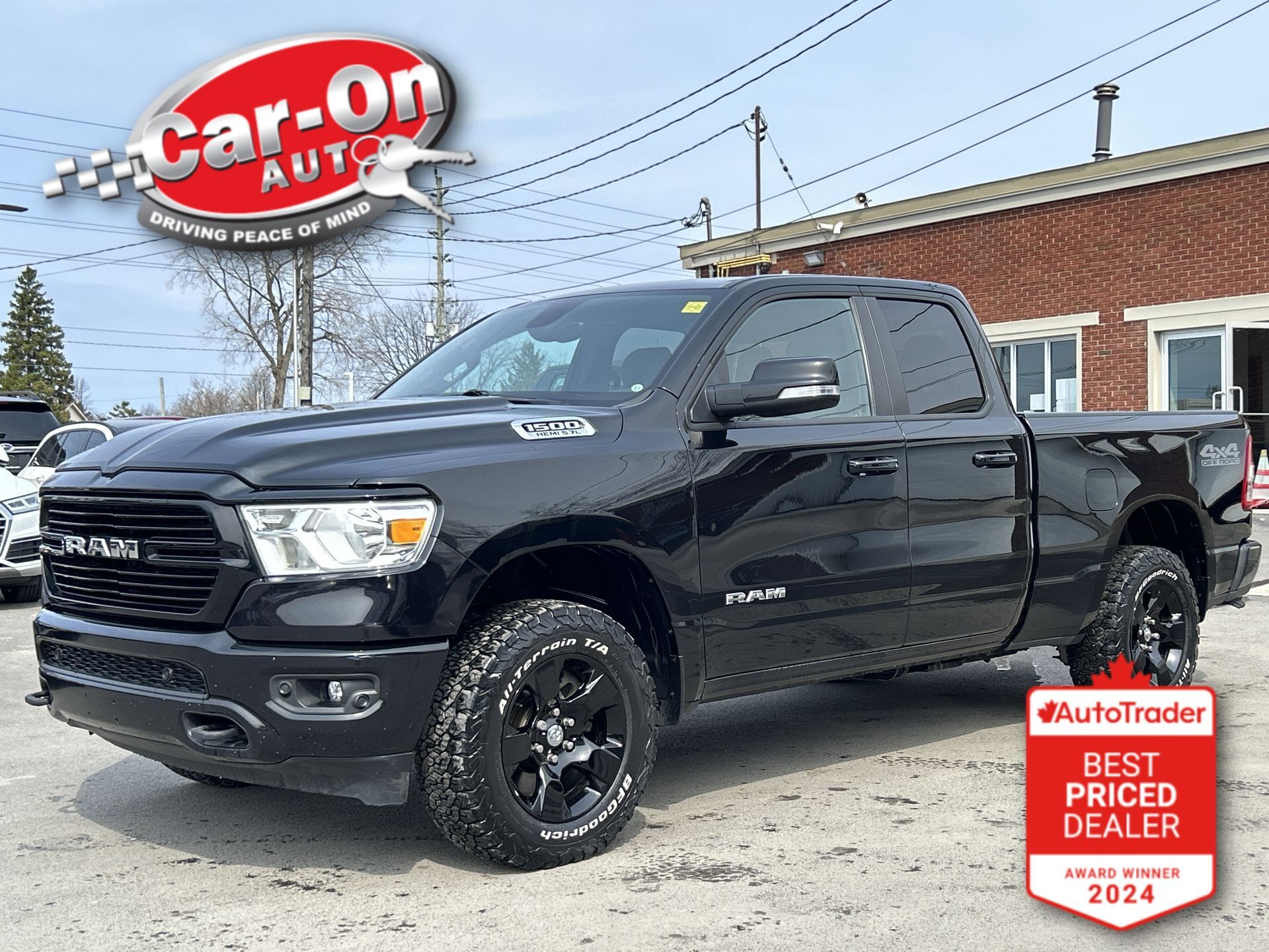 2020 Ram 1500 BIG HORN SPORT 4X4 | 5.7L V8 | HTD SEATS | CARPLAY