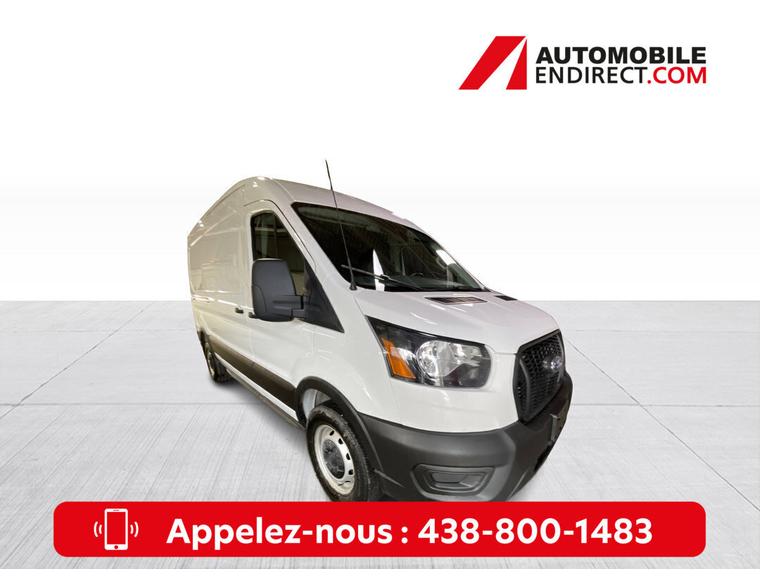 2021 Ford Transit Cargo Van T-250 TOIT MOYEN Caméra de recul A/C