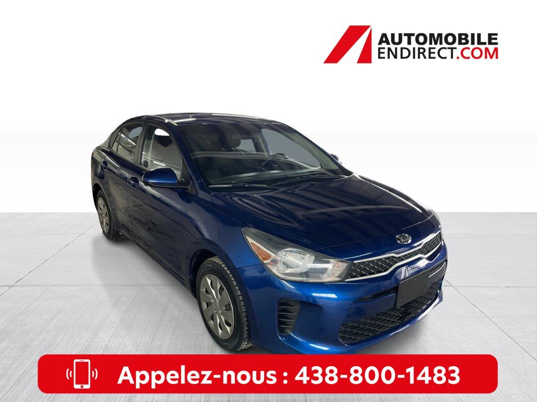 2019 Kia Rio LX+	A/C Caméra de recul Sièges chauffants