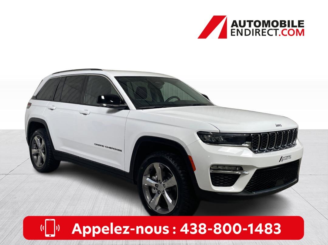 2022 Jeep Grand Cherokee Limited AWD Mags Cuir GPS Sièges chauffants