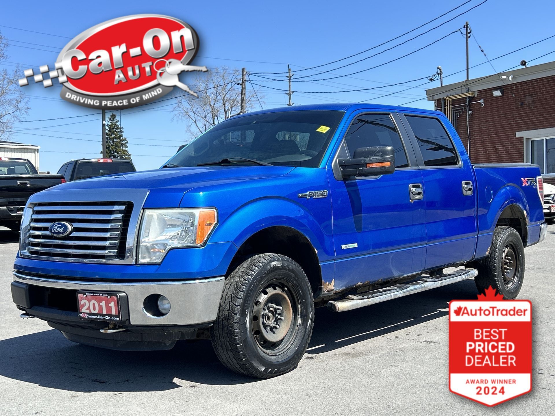 2011 Ford F-150 4X4 XLT CREW| 3.5L V6 ECOBOOST| TONNEAU 