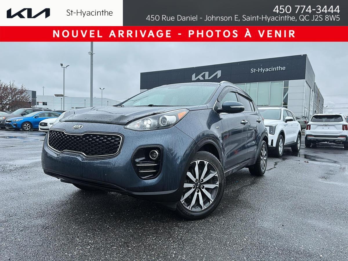 2018 Kia Sportage EX Tech AWD // 1 SEUL PROPRIO //