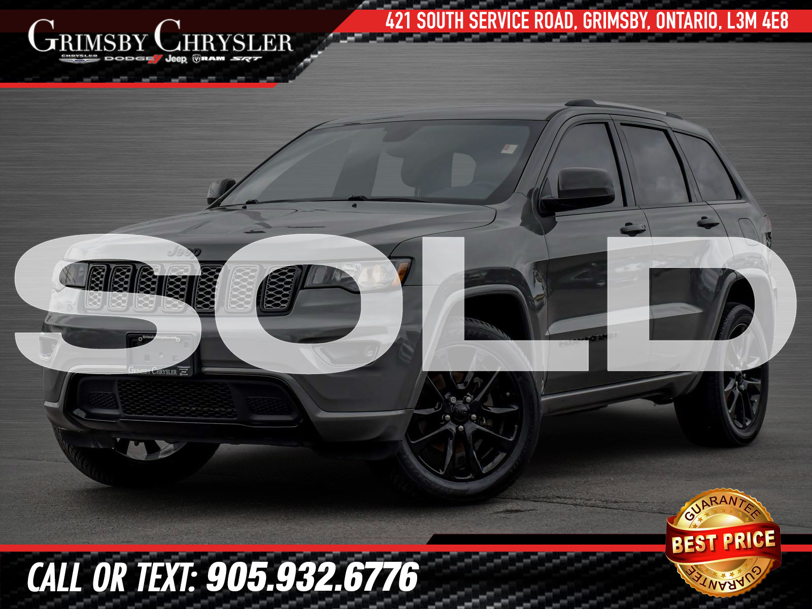 2020 Jeep Grand Cherokee Laredo SOLD BY PATTY - THANK YOU!!
