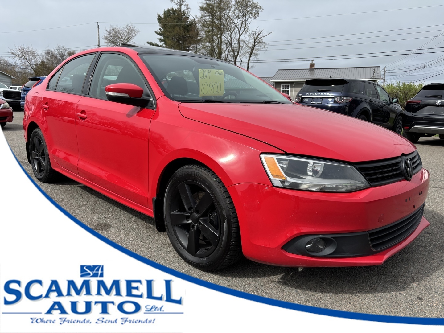 2014 Volkswagen Jetta TDI / LEATHER / POWER SUNROOF / ALLOY WHEELS / BLU