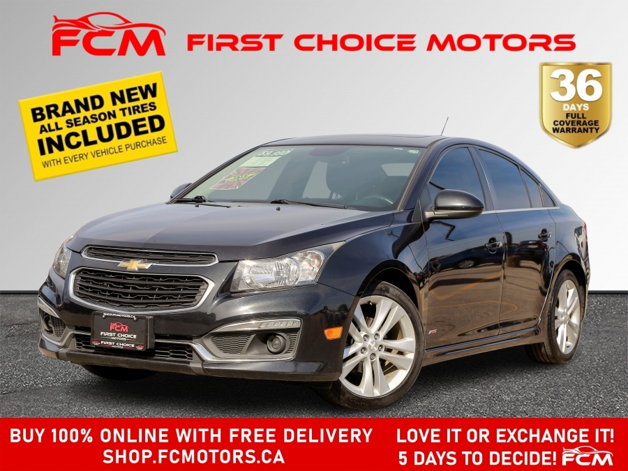 2016 Chevrolet Cruze RS ~AUTOMATIC, FULLY CERTIFIED WITH WARRANTY!!!!~