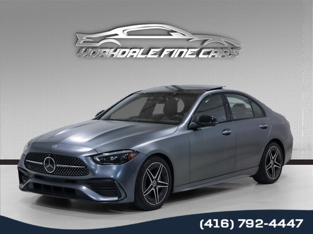 2023 Mercedes-Benz C-Class C300 / Premium Plus / Sport Night Pkg / Distronic+