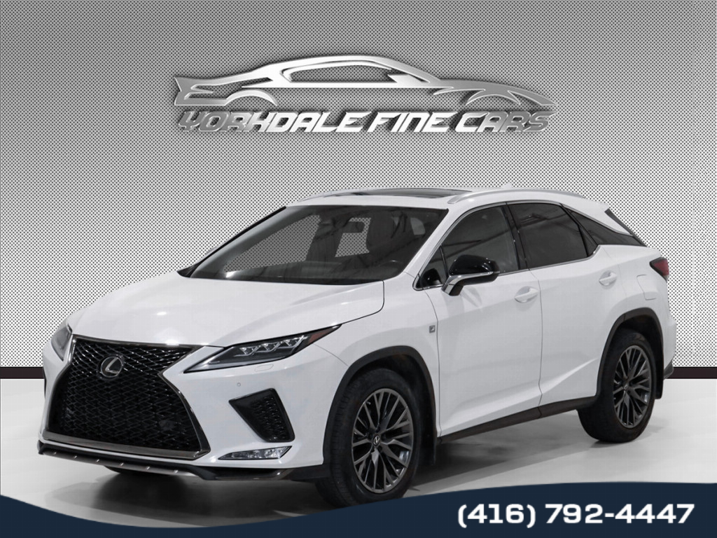 2021 Lexus RX 350 F Sport 2 Pkg / Navigation / Sunroof / Heated/Cool