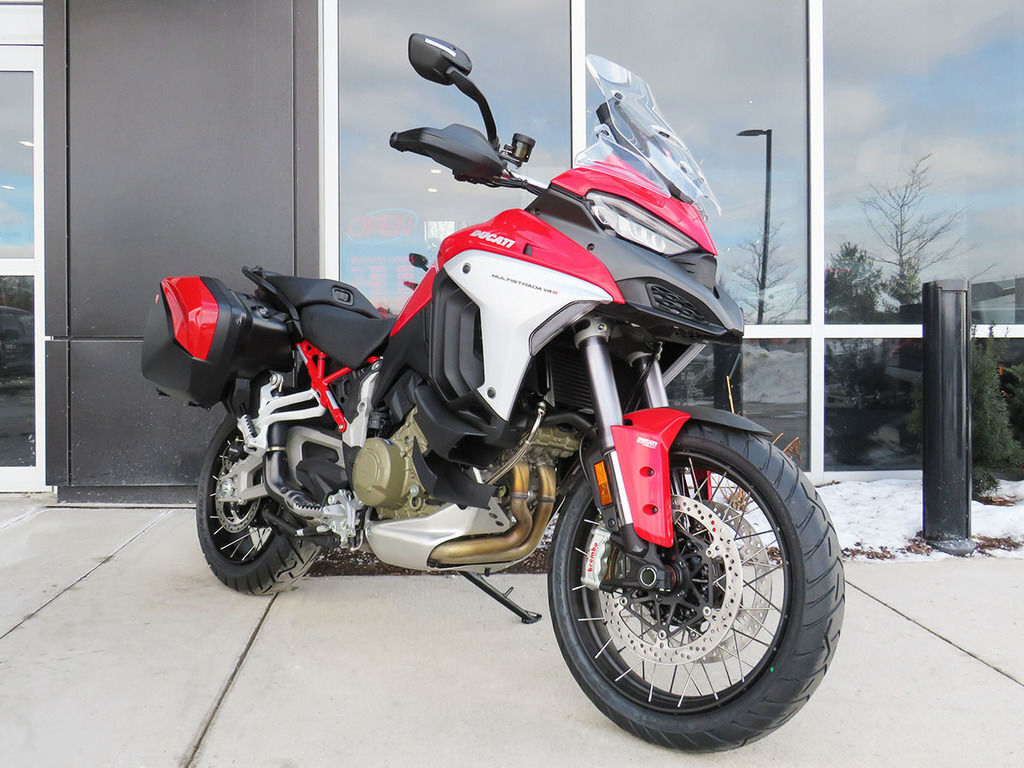 2024 Ducati Multistrada V4 S Travel & Radar Spoked Wheels Red 