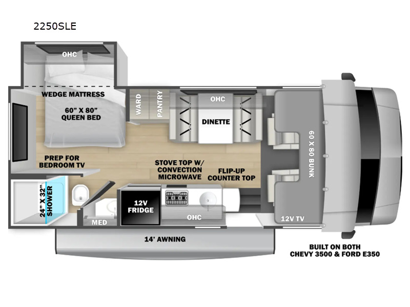 2026 Forest River Sunseeker le 2250SLE Ford