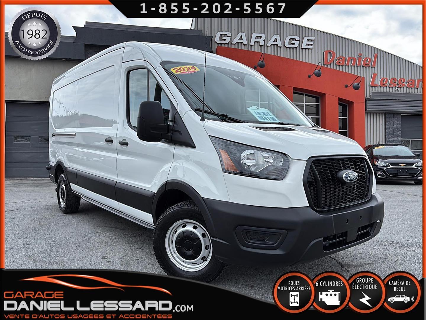 2024 Ford Transit Cargo Van T-250 * PAS VGA * MEDIUM ROOF, GR ÉLECTRIQUE