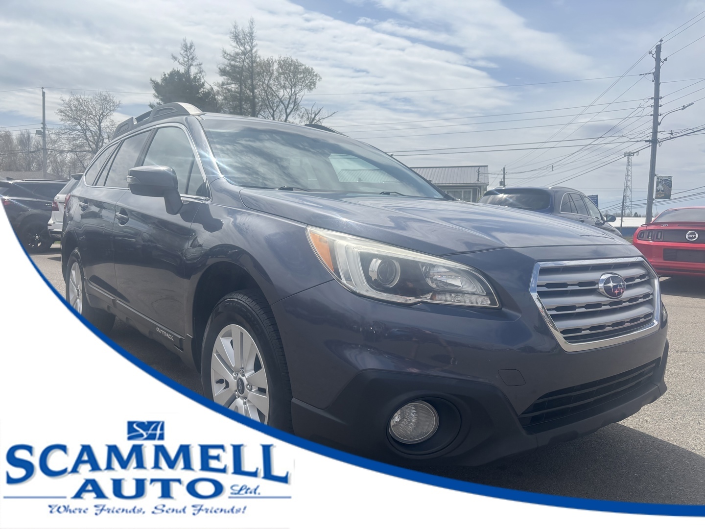 2017 Subaru Outback 2.5i / PREMIUM / POWER SUNROOF / APPLE CARPLAY & A