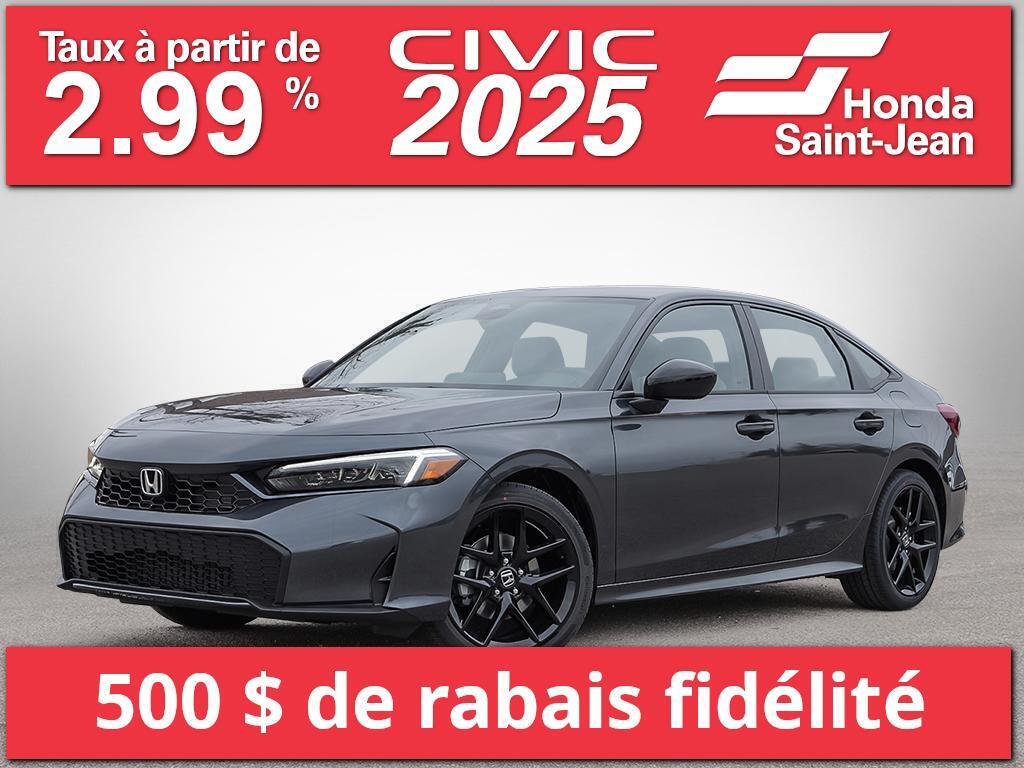 2025 Honda Civic Sedan Hybrid Sport eCVT