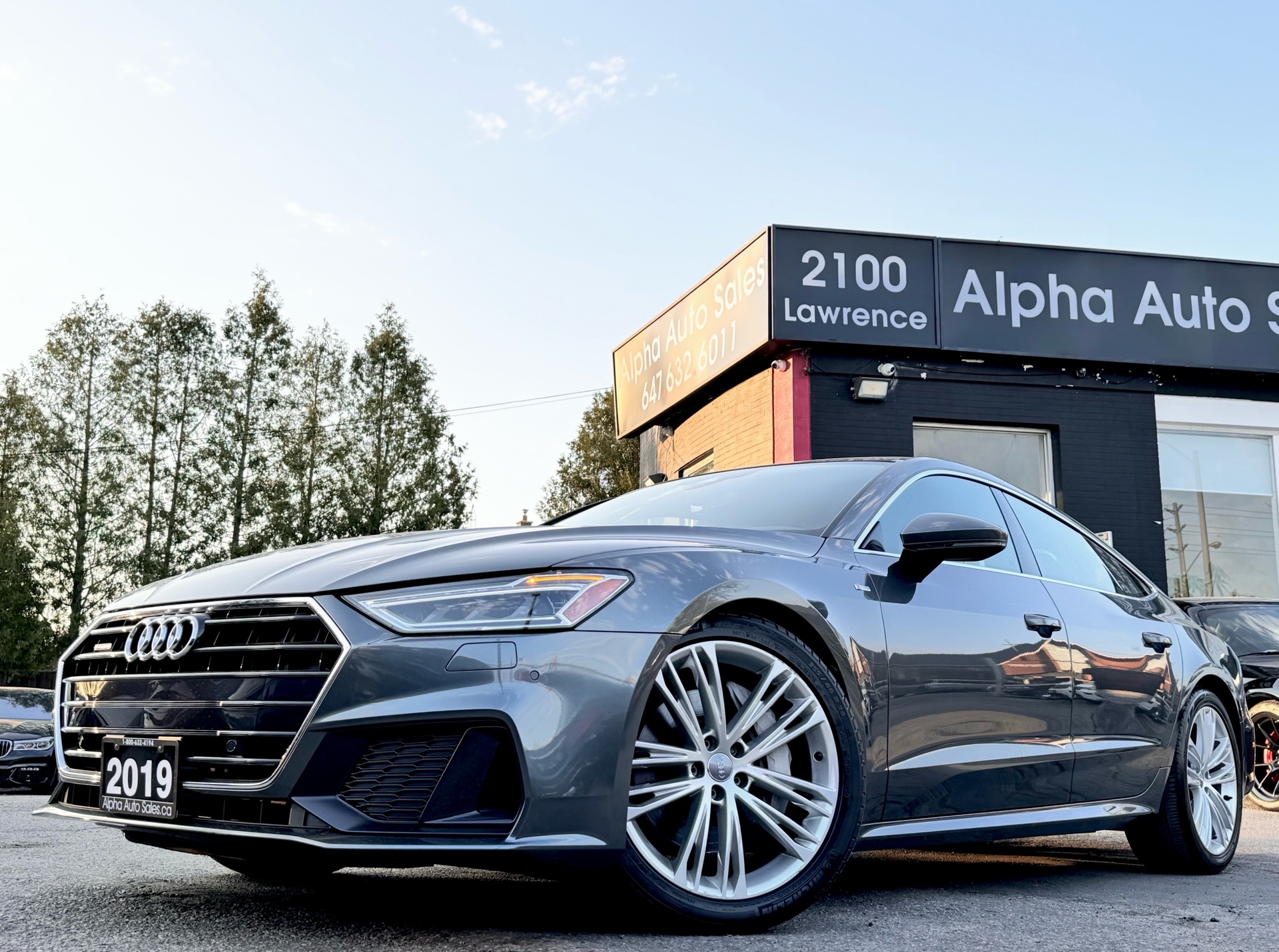 2019 Audi A7 Sportback Progressiv 55 TFSI Quattro|S-LINE|