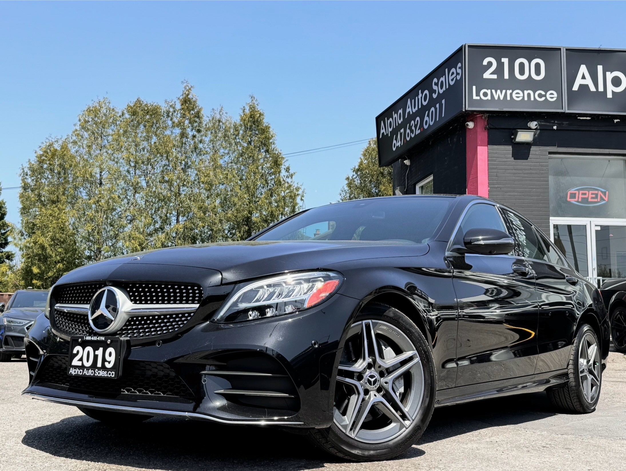2019 Mercedes-Benz C-Class C 300 4MATIC Sedan|AMG SPORT|PREMIUM PLUS|