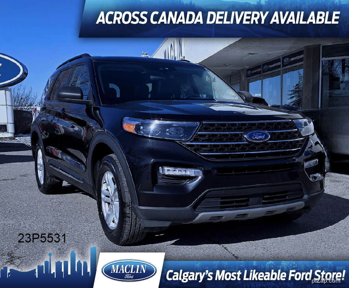 2023 Ford Explorer XLT 4WD | HTD STS HTD STR WHL | MOONROOF | NAV