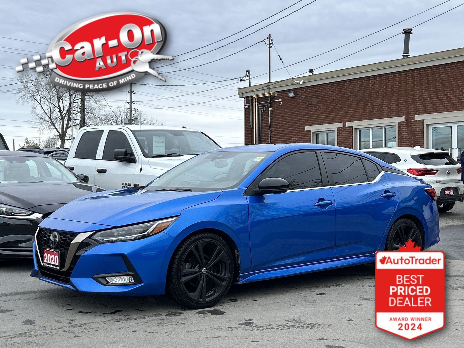 2020 Nissan Sentra SR PREMIUM|ONLY 62,000KMS|LEATHER|SUNROOF|360 CAM