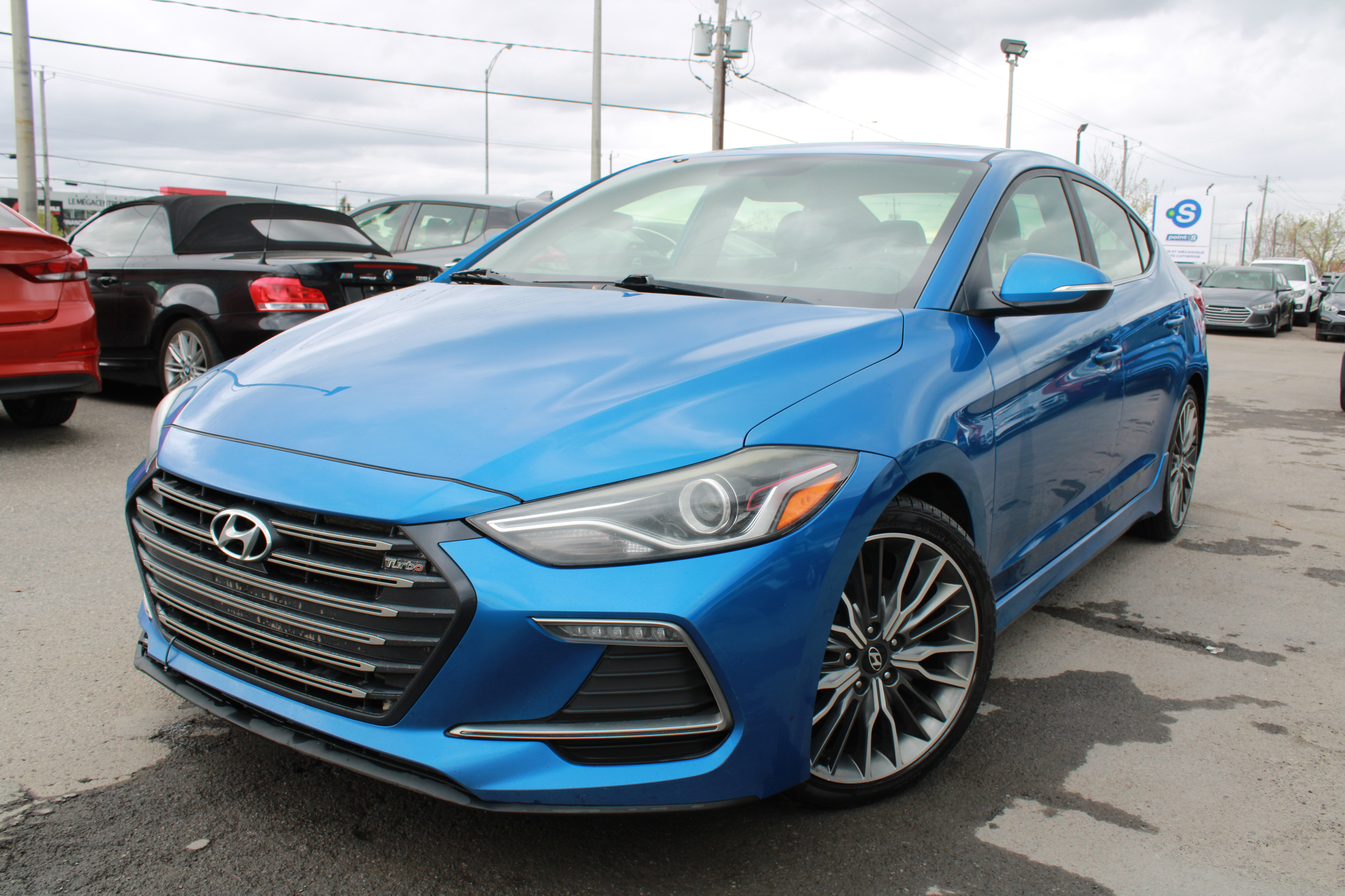 2018 Hyundai Elantra Sport Tech, MAGS, CAMÉRA DE RECUL, A/C, NAVIGATION