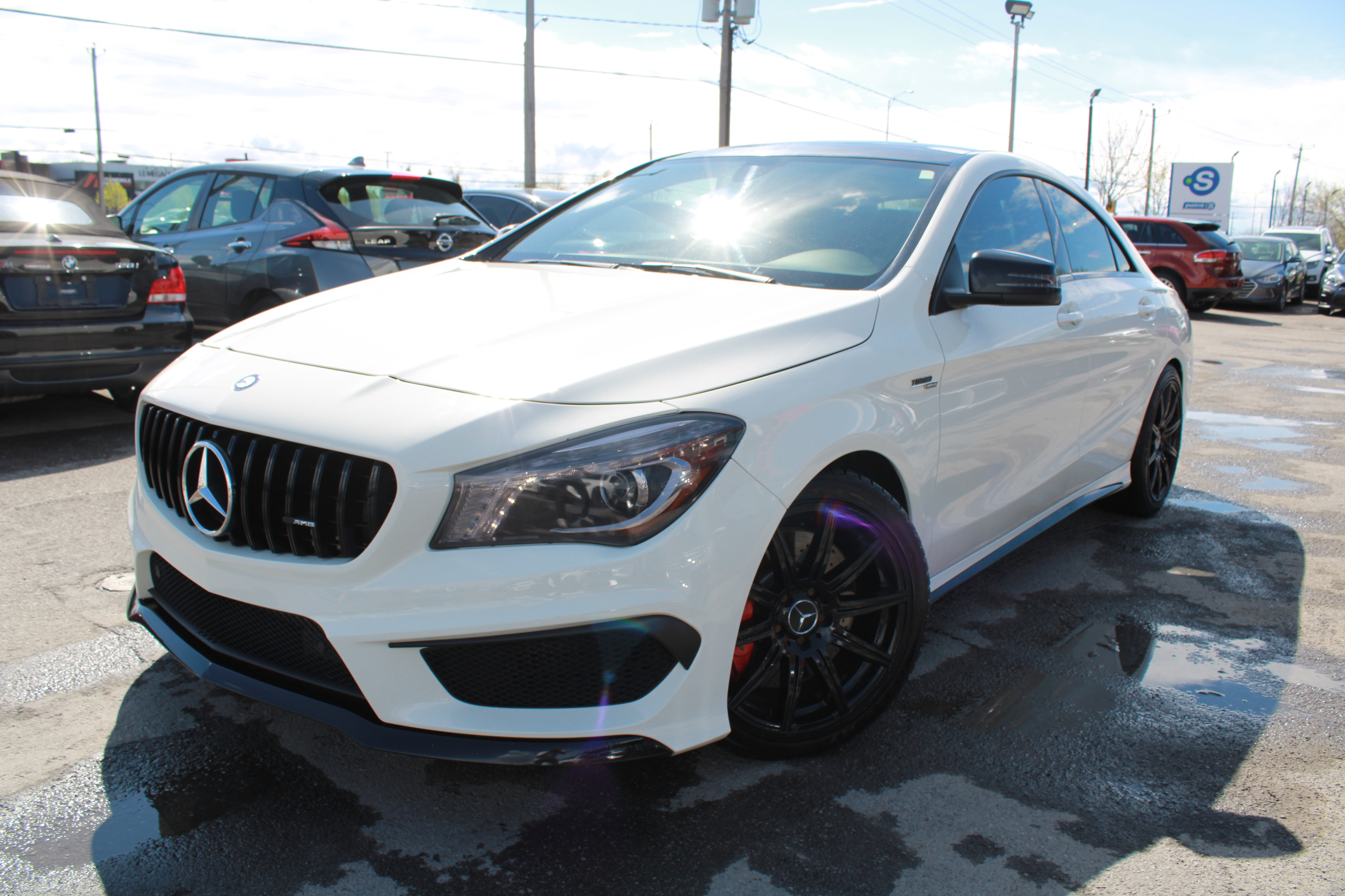 2015 Mercedes-Benz CLA-Class CLA 45 AMG 4MATIC, CUIR, TOIT OUVRANT, MAGS, A/C