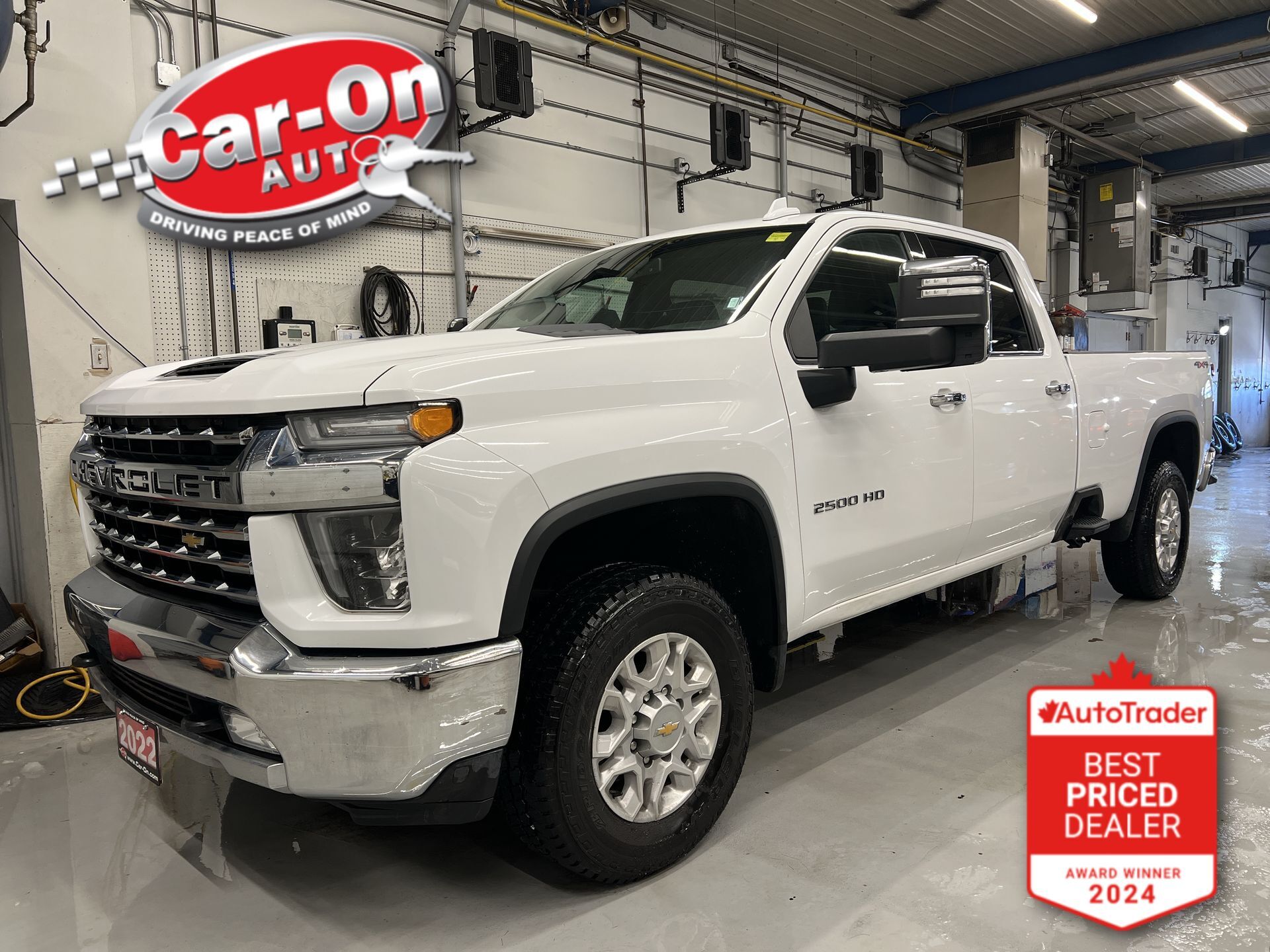 2022 Chevrolet SILVERADO 2500HD LTZ 4x4 | 8FT BOX | LEATHER | RMT START | CREW    