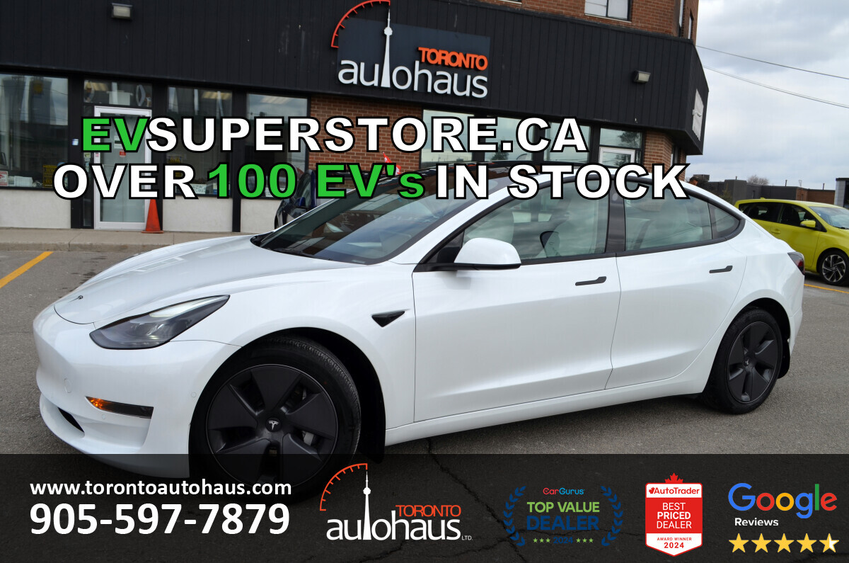 2022 Tesla Model 3 SR+ WHITE INTERIOR I OVER 100 TESLAS I EVSUPERSTOR
