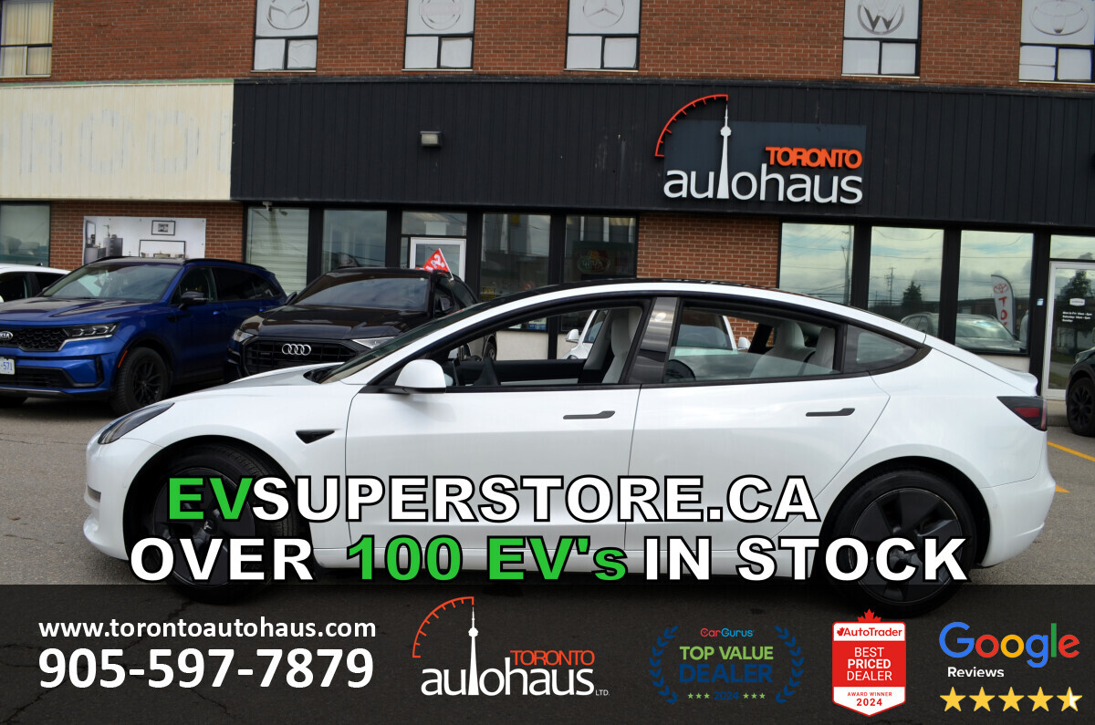 2021 Tesla Model 3 SR+I OVER 100 TESLAS I EVSUPERSTORE.CA