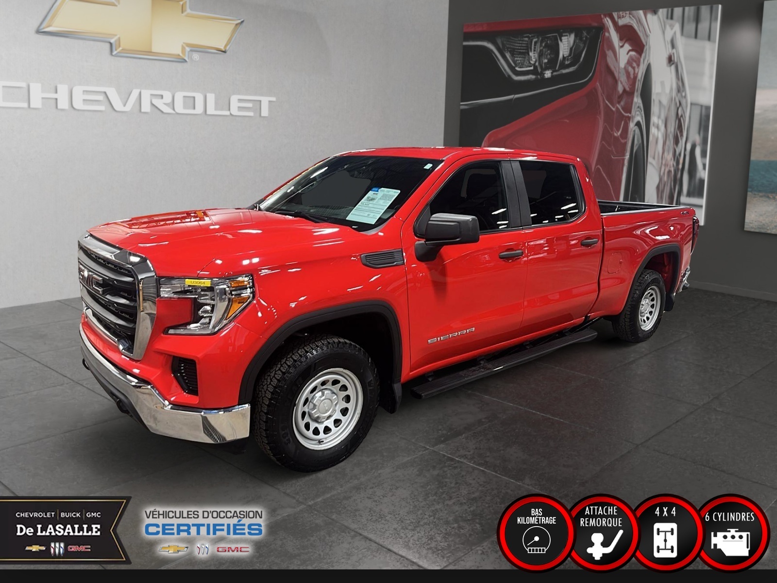 2021 GMC Sierra 1500 cabine multiplace 4RM 147 po