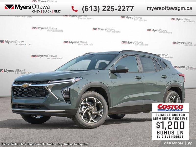 2025 Chevrolet Trax LT  TRAX LT, CYPRESS GREY, BLACK EMBLEMS 