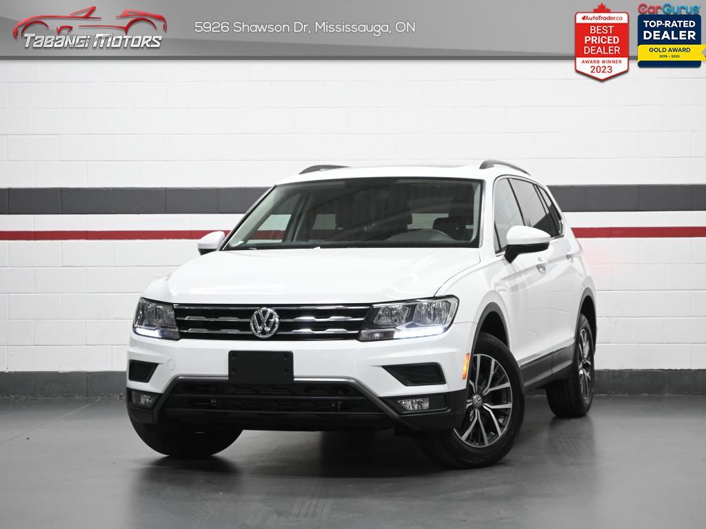 2021 Volkswagen Tiguan Comfortline   No Accident Panoramic Roof Leather N