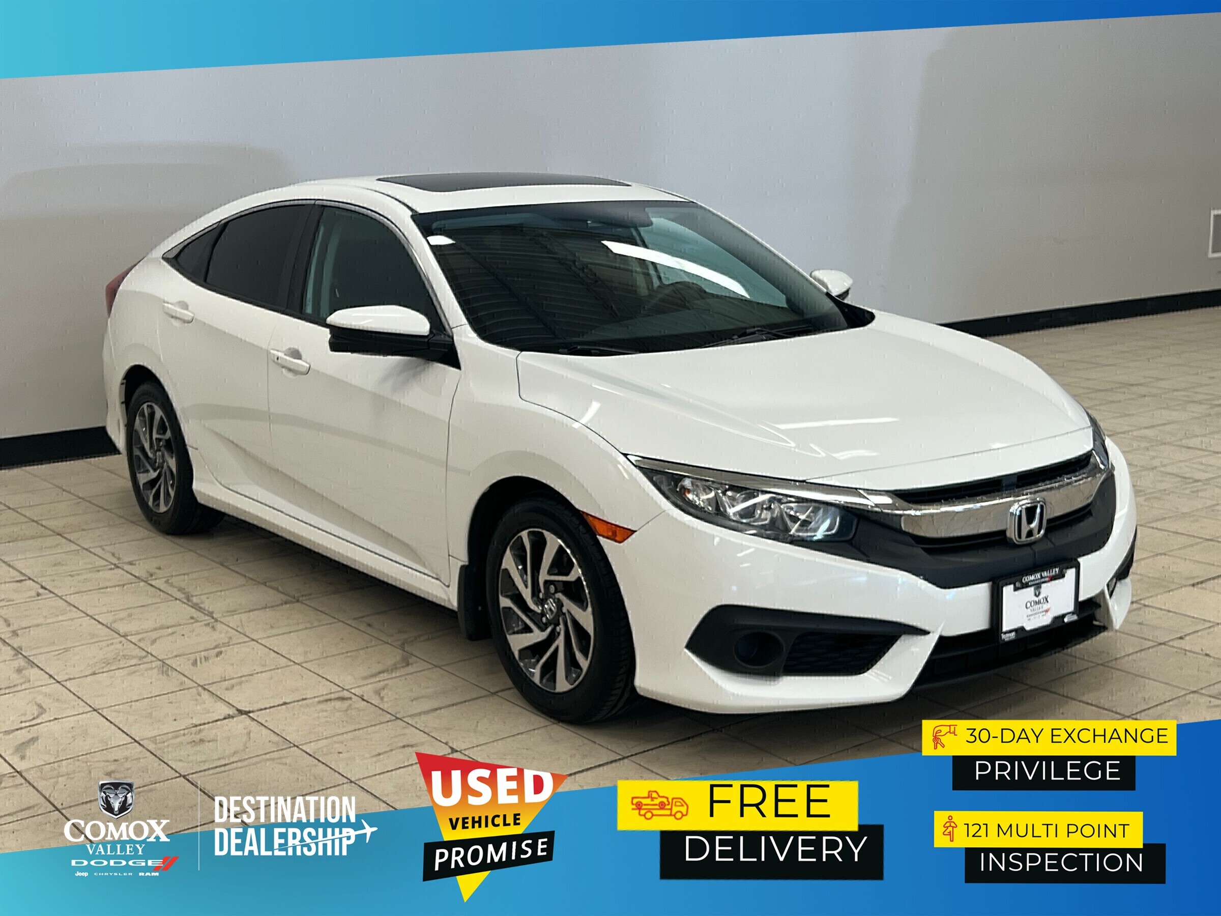 2018 Honda Civic Ex W/ Honda Sensing