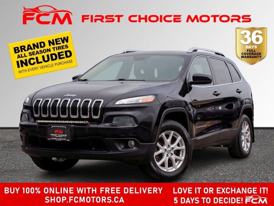 2017 Jeep Cherokee LATITUDE ~AUTOMATIC, FULLY CERTIFIED WITH WARRANTY