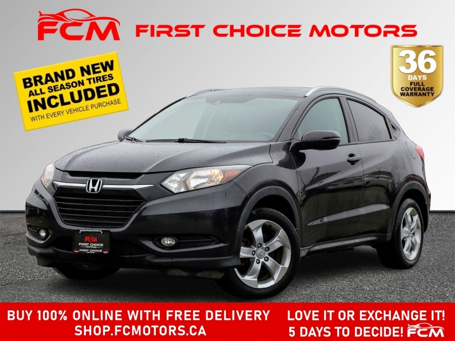 2016 Honda HR-V EX-L ~AUTOMATIC, FULLY CERTIFIED WITH WARRANTY!!!!