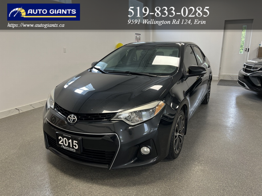 2015 Toyota Corolla S 4dr Sedan CVT