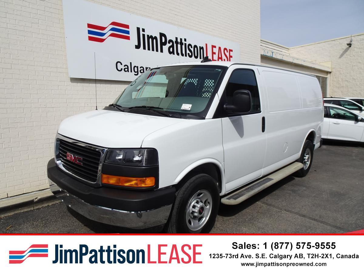 2023 GMC Savana 4.3L V6 2500 135 WB RWD Cargo Van w/Partition