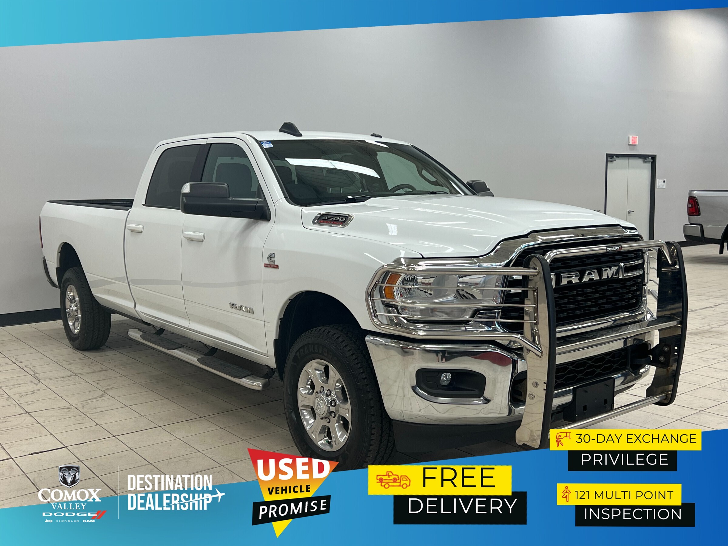 2022 Ram 3500 Big Horn 8 Ft Box - No Accidents Highway Driven