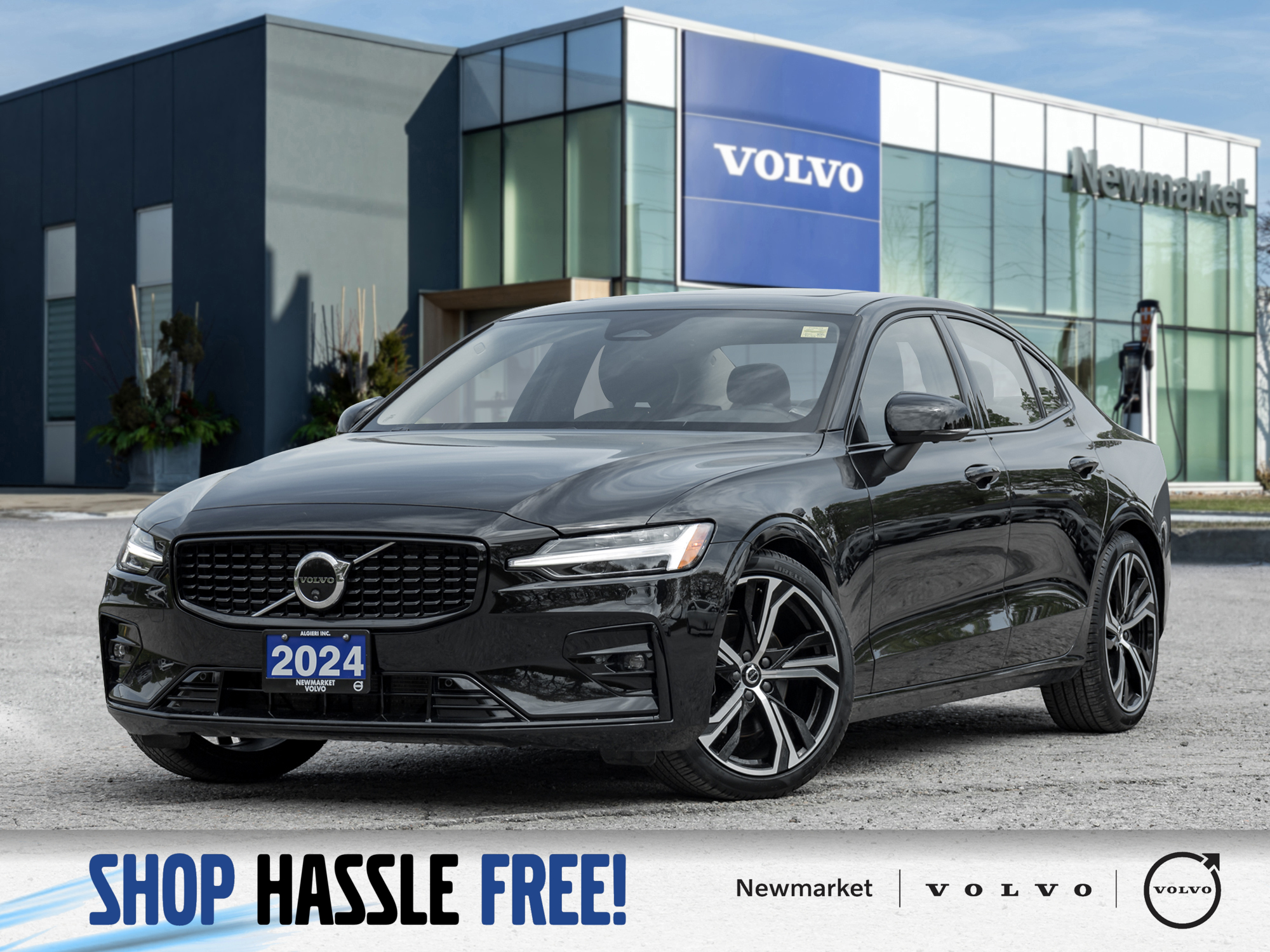 2024 Volvo S60 B5 AWD Plus Dark Theme |19" ALLOY WHEEL |CPO