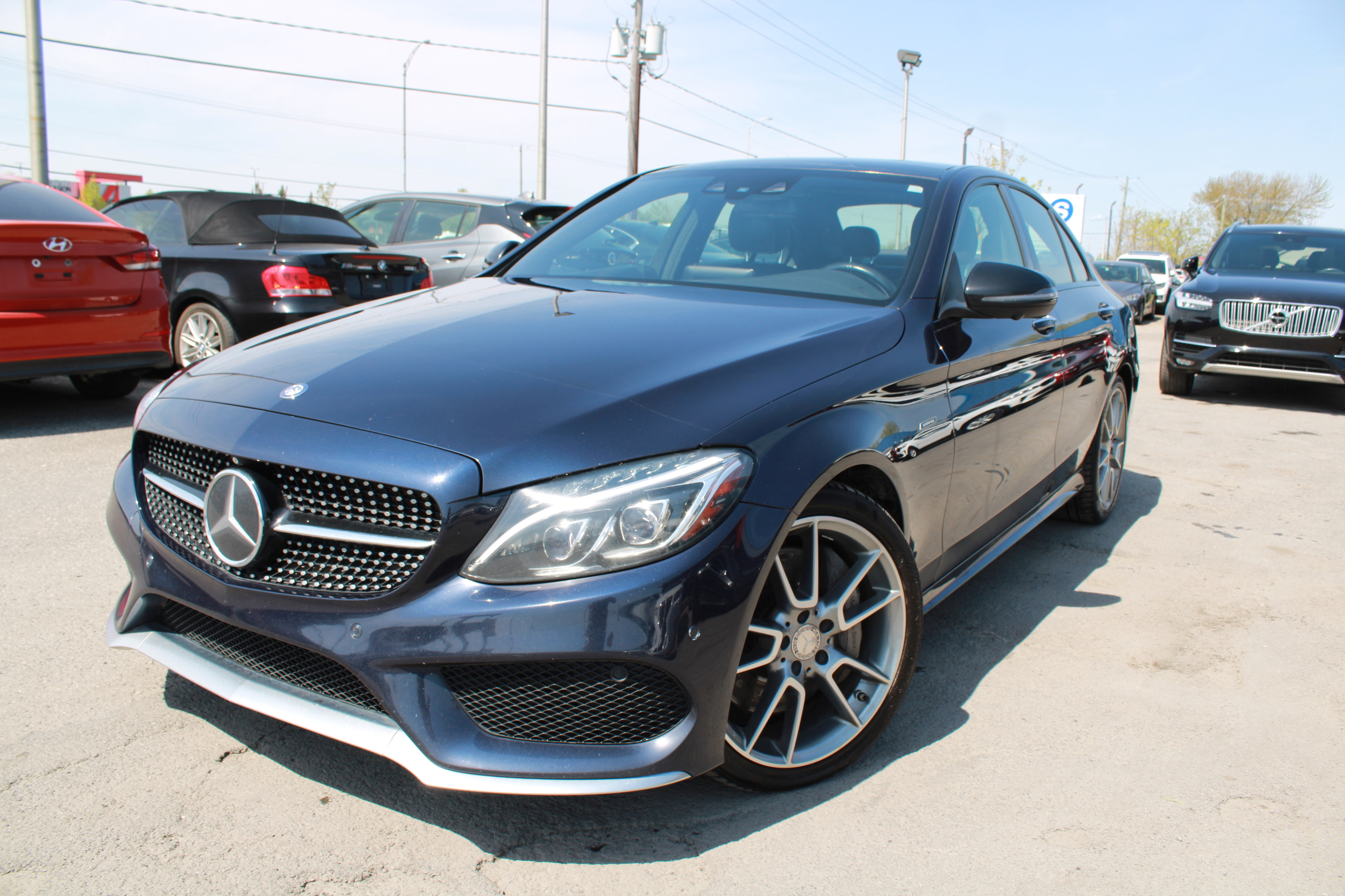 2016 Mercedes-Benz C-Class C 450 AMG 4MATIC, MAGS, NAVIGATION, CUIR, A/C