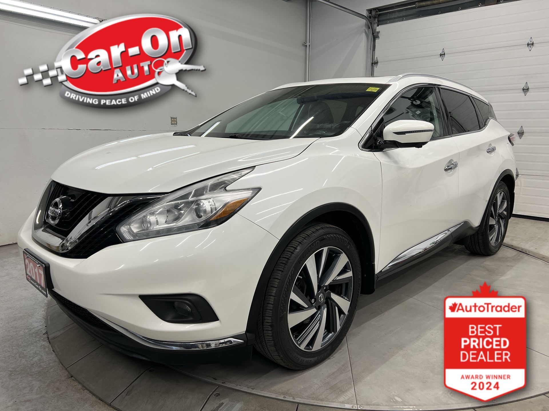 2017 Nissan Murano PLATINUM AWD | PANO ROOF | COOLED LEATHER |360 CAM