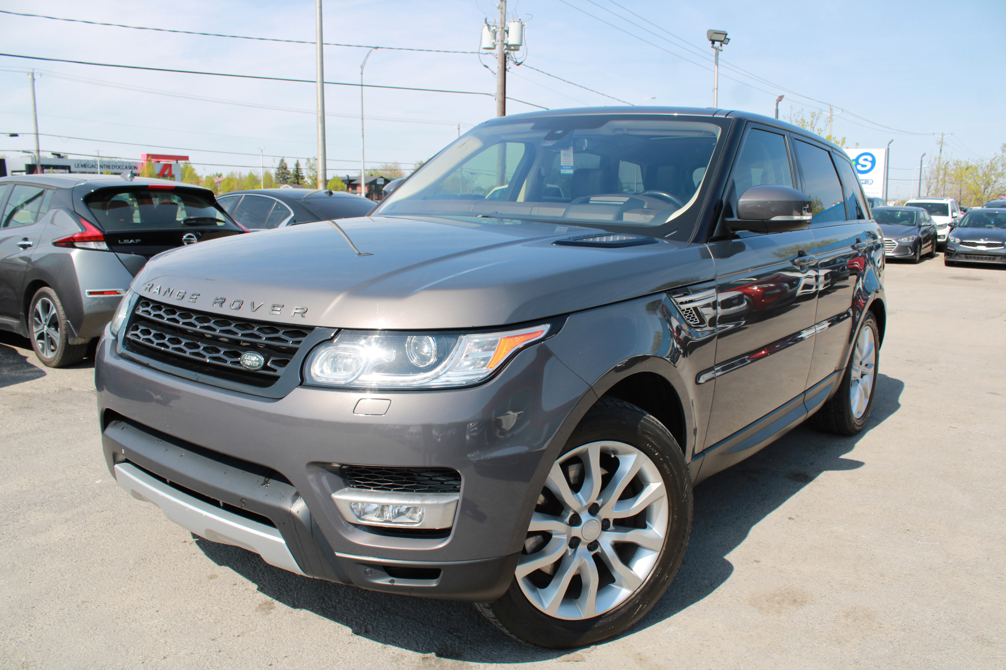 2016 Land Rover Range Rover Sport 4WD Td6 HSE, MAGS, CUIR, NAVIGATION, A/C