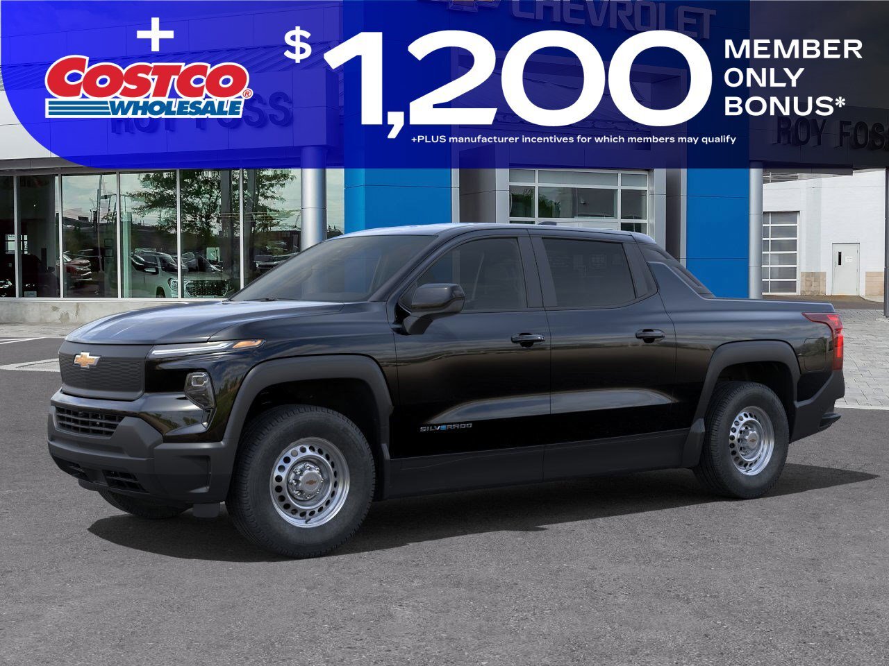 2025 Chevrolet Silverado EV e4WD Crew Cab Standard Range Work Truck