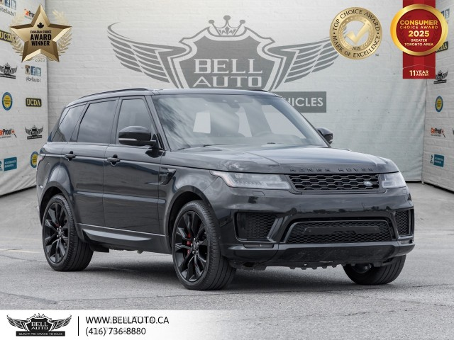 2022 Land Rover Range Rover Sport HST, NAVI, PANO, BACKUPCAM, B.SPOT, SENSORS, MERID