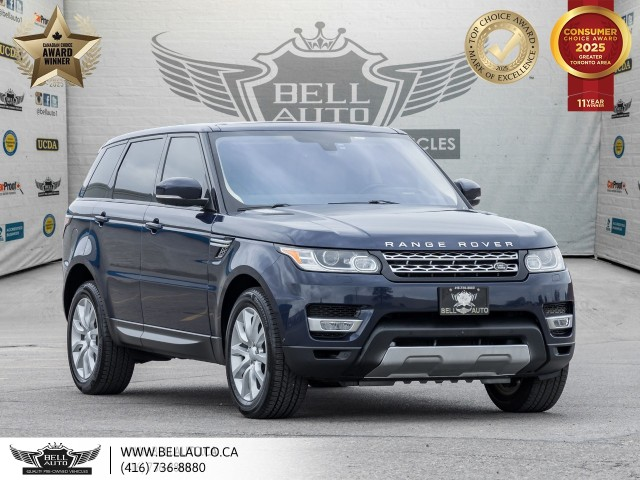 2016 Land Rover Range Rover Sport Td6 HSE, HUD, NAVI, PANO, BACKUPCAM, B.SPOT, PARKA