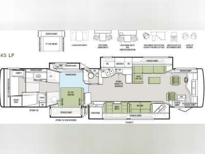 2015 Tiffin Allegro Bus LP 45LP