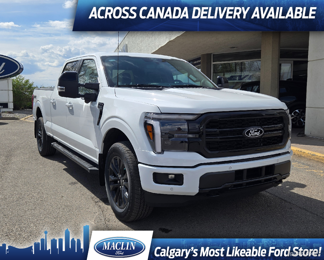 2025 Ford F-150 LARIAT | TOW PKG | MOBILE OFF PKG | BLACK APP PKG 