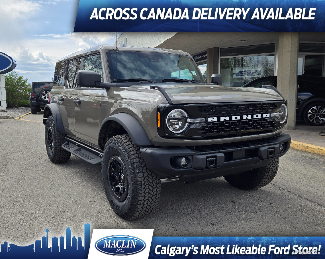 2025 Ford Bronco BIG BEND | BLACK DIAMOND PKG | BLACK APP PKG 