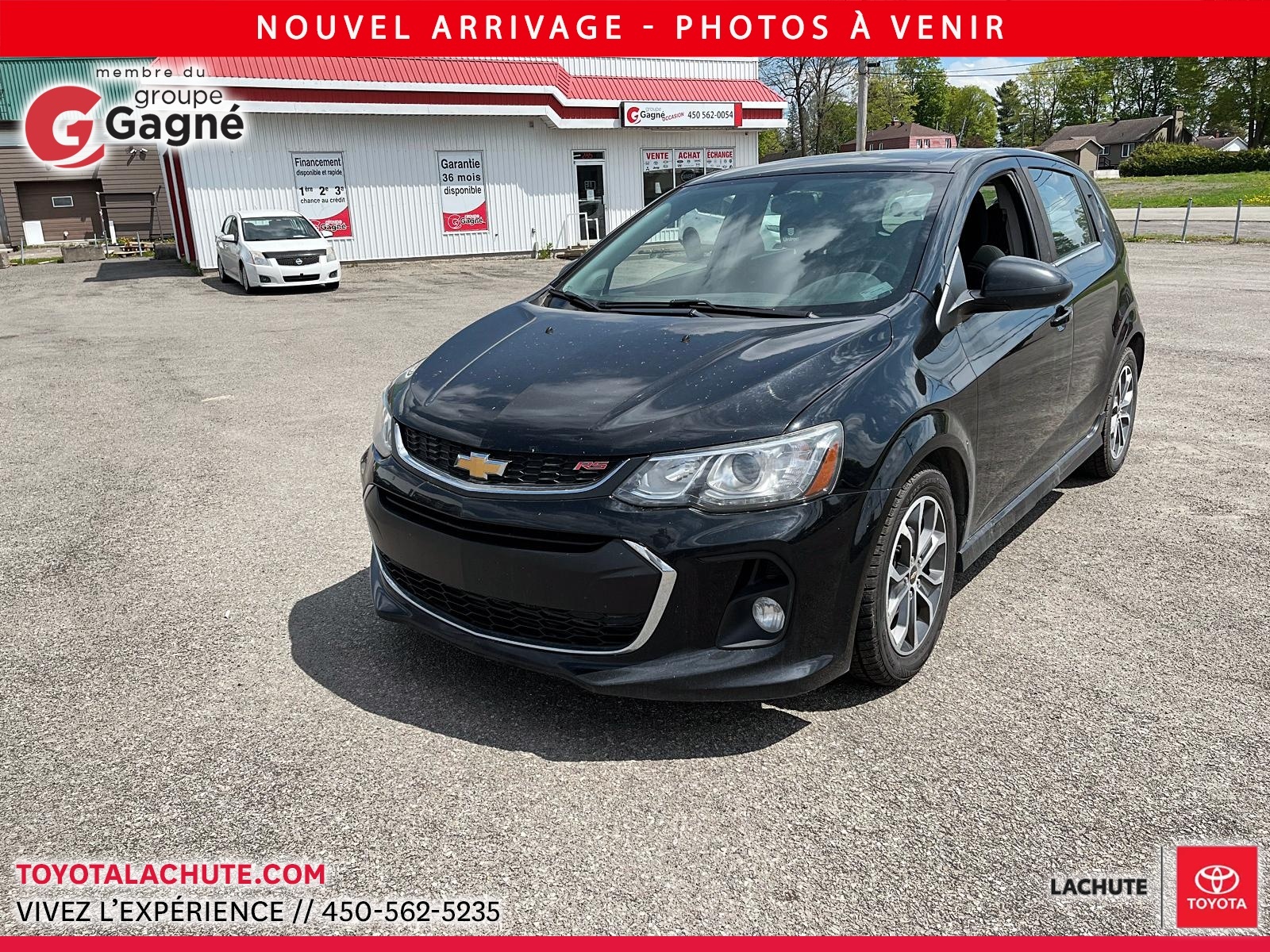 2017 Chevrolet Sonic **LT***BANC CHAUFFANT**CAMERA DE RECULE**