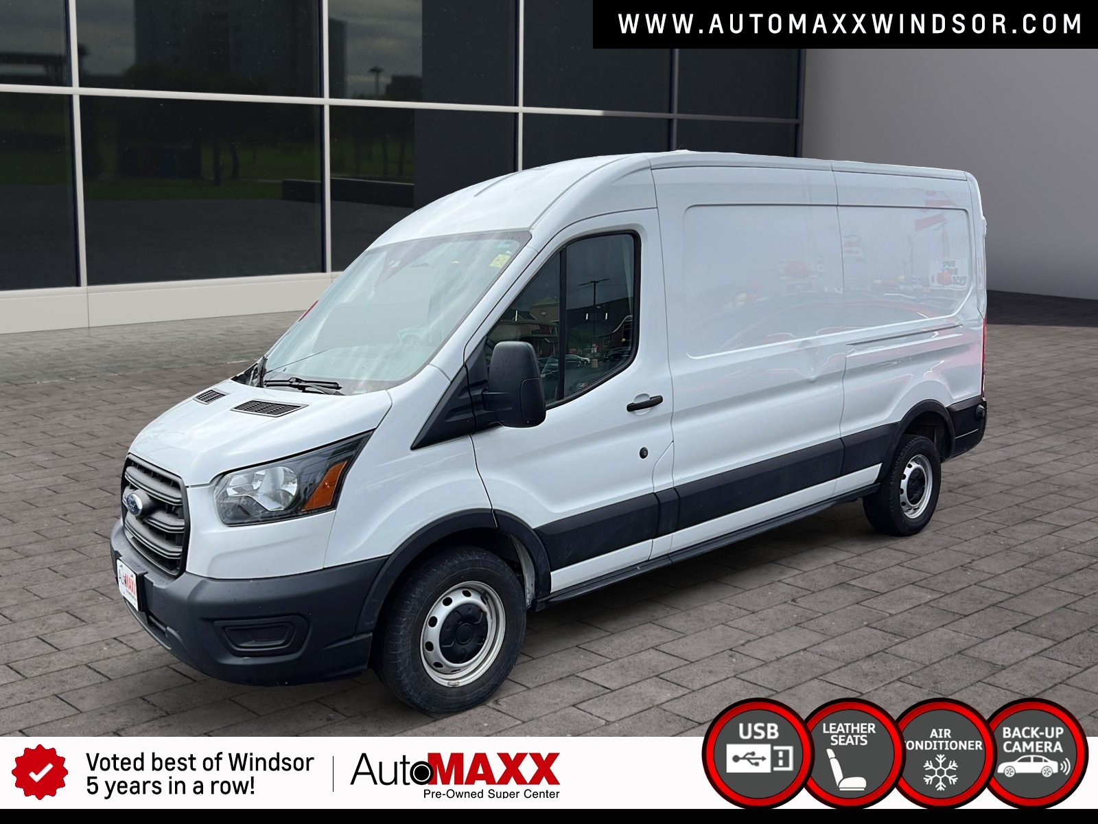 2020 Ford Transit Cargo Van T-250 130 Med Rf 9070 GVWR RWD