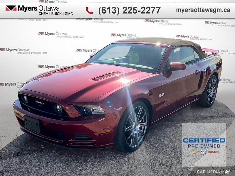 2014 Ford Mustang GT Premium  GT PREMIUM, 6SPD, LEATHER, CONVERTIBLE