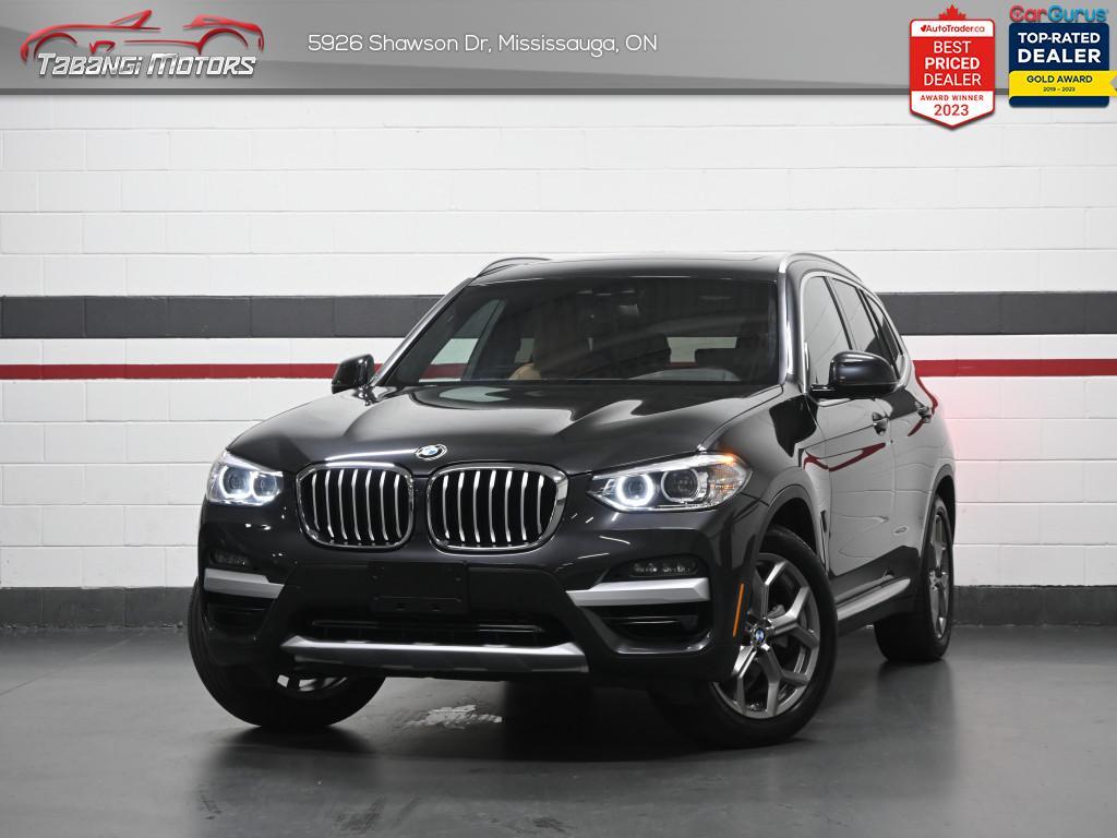 2021 BMW X3 xDrive30i  Ambient Light Brown Leather Navigation 
