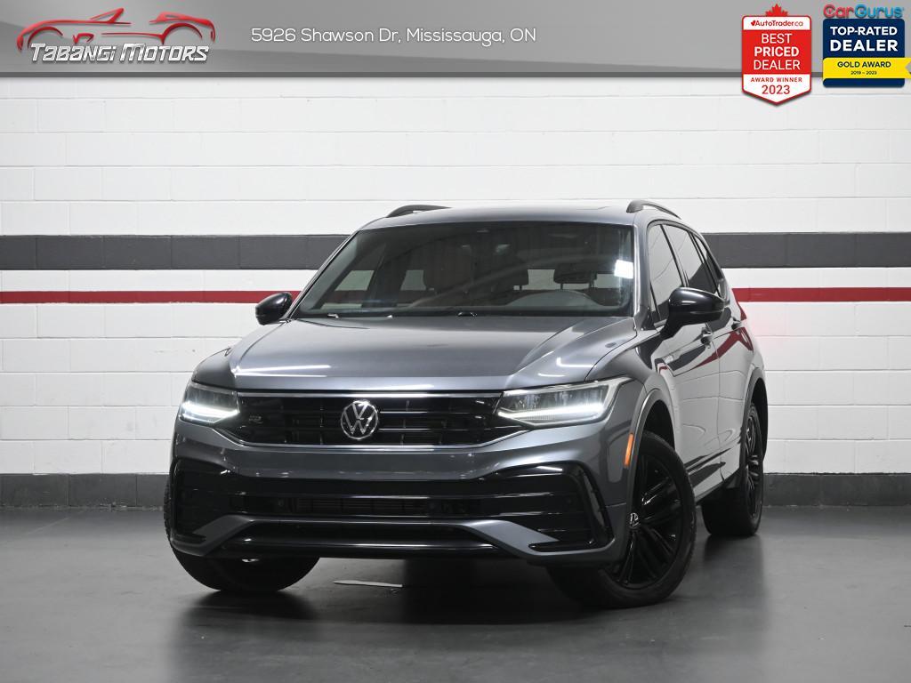 2022 Volkswagen Tiguan Comfortline  R-Line Black Edition No Accident Brow