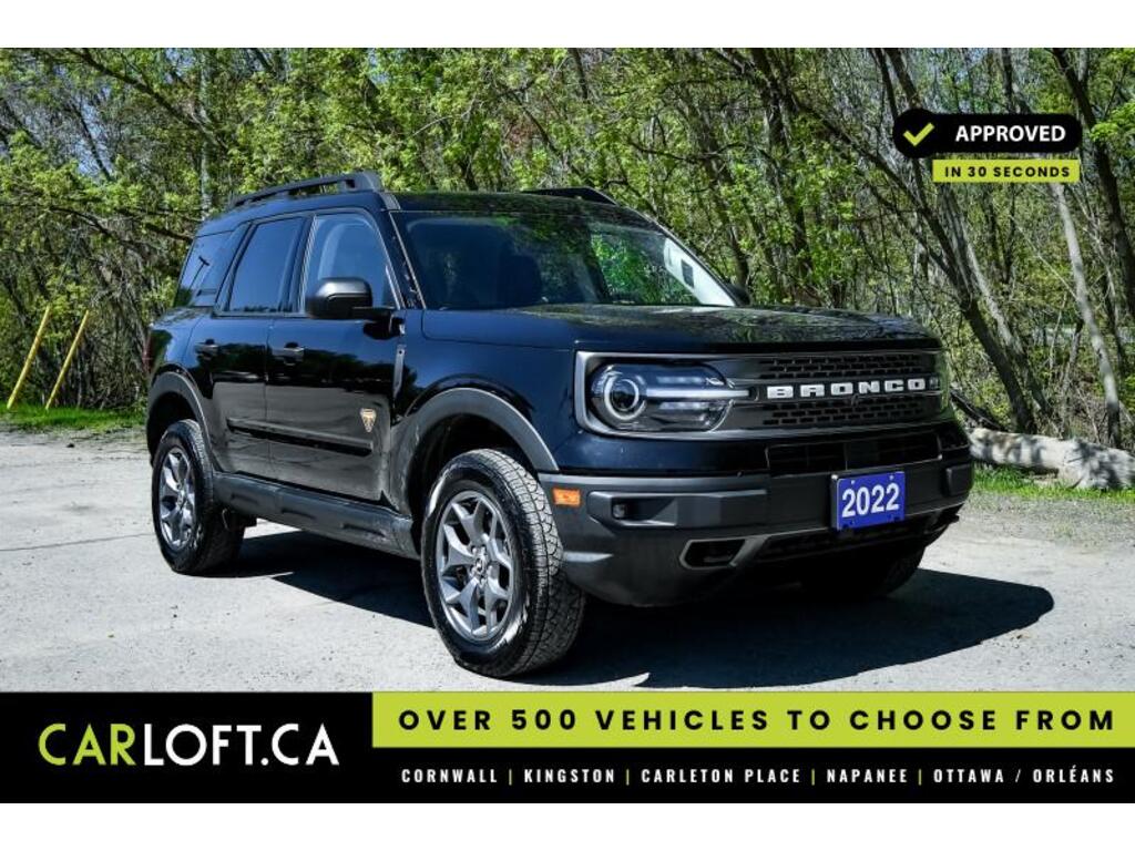 2022 Ford Bronco Sport Badlands • REMOTE START • NAV • HEATED SEATS